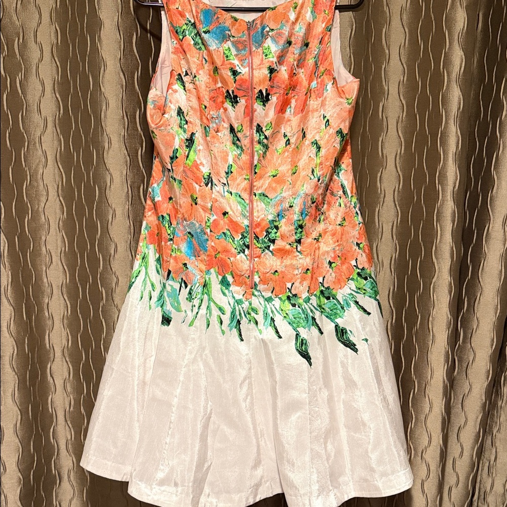 Danny & Nicole Multicolor Floral Dress - Picture 4 of 7